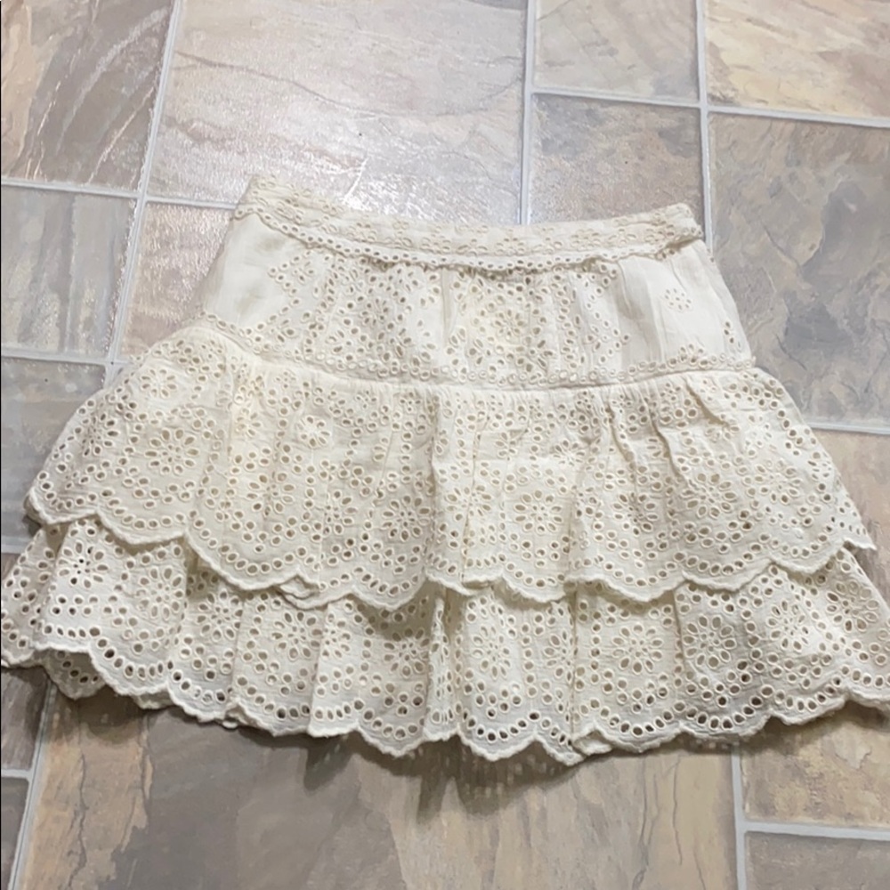 LoveShackFancy Amy skirt